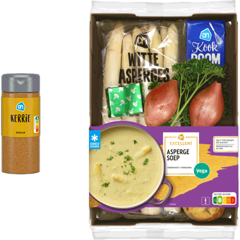 Een afbeelding van AH Excellent Aspergesoep Verspakket