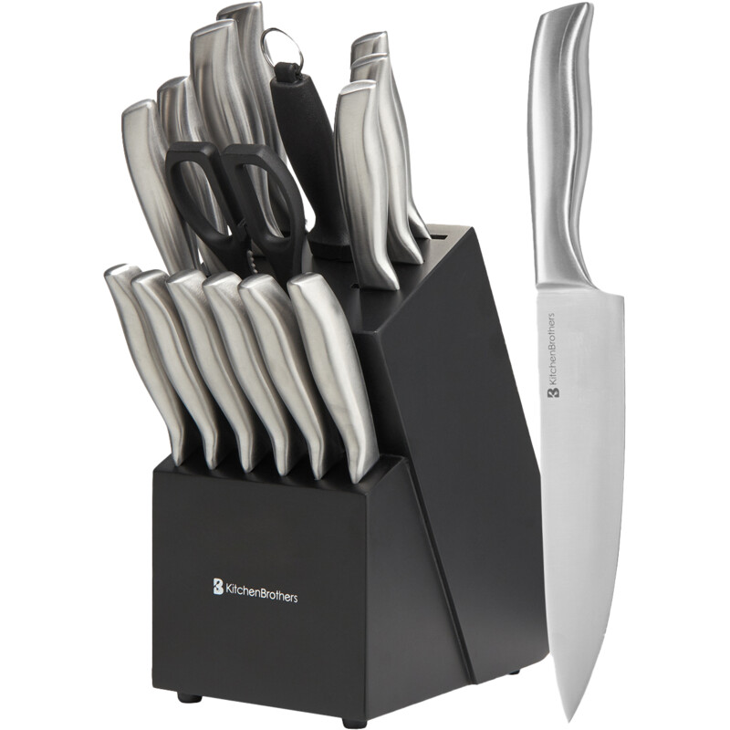 Een afbeelding van KitchenBrothers Messenset - 16-delig