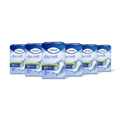 pdp-image-Tena Discreet maxi maandverband 6-pack