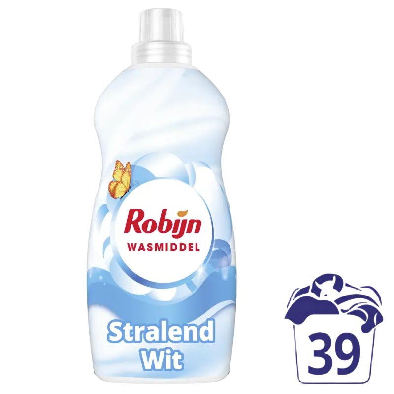 Robijn Stralend wit wasmiddel voordeelfles