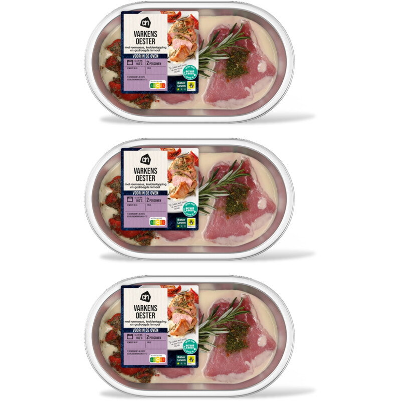 AH Ovenschotel varkensoester 3-pack