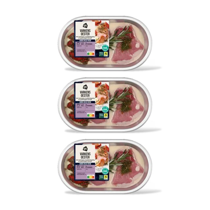 AH Ovenschotel varkensoester 3-pack