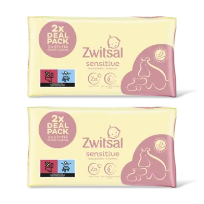 pdp-image-Zwitsal Sensitive billendoekjes 4-pack