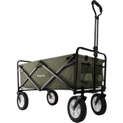 pdp-image-Lifegoods Foldable wagon 70 KG - Green