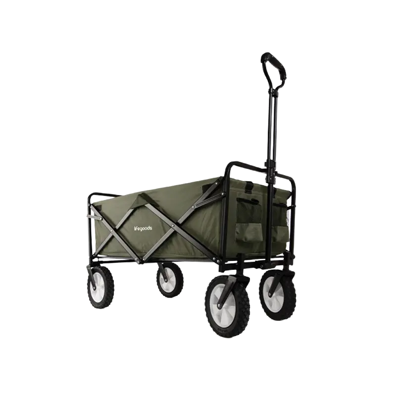 Foldable wagon 70 KG - Green