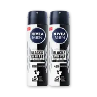 NIVEA Men black & white original deo spray 2pk