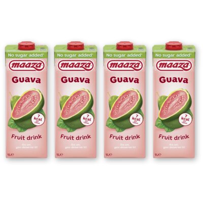 pdp-image-Maaza Guave fruit drink no sugar added 4-pack