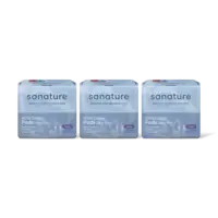 Sanature Katoenen maandverband super 3-pack