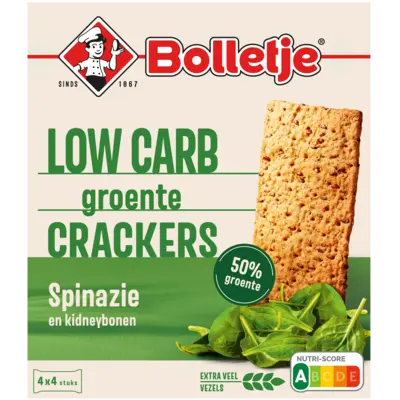 pdp-image-Bolletje 50% groente crackers spinazie