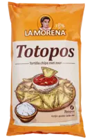 La Morena Totopos tortilla chips met zout