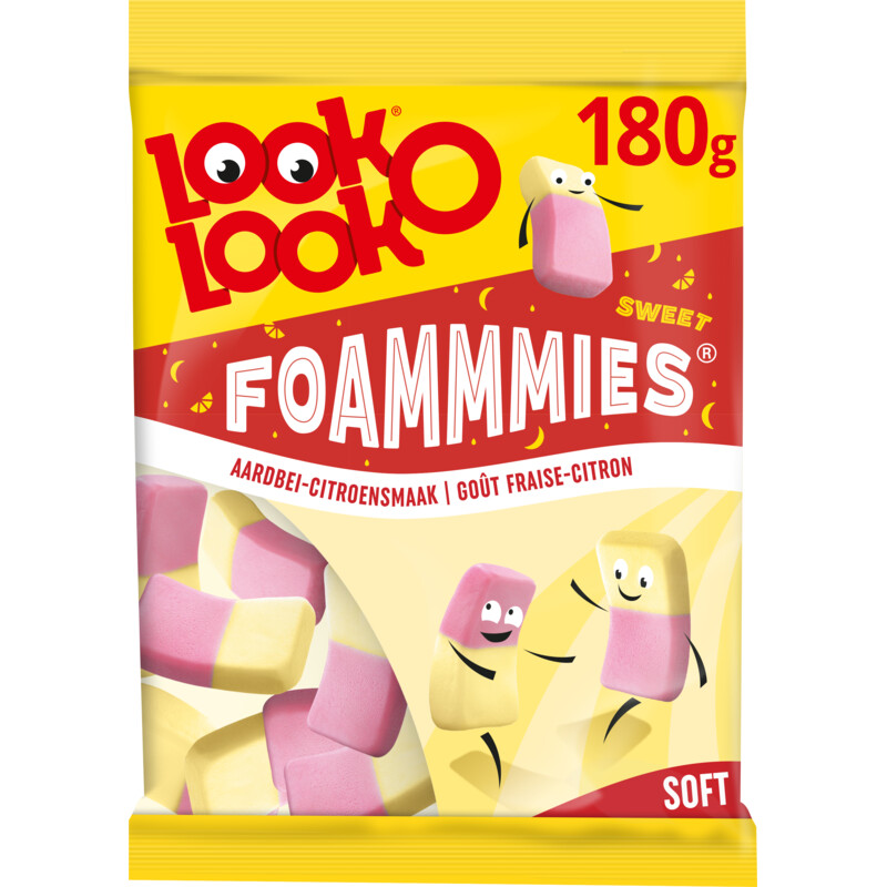Een afbeelding van Look-O-Look Sweet foammmies aardbei citroen