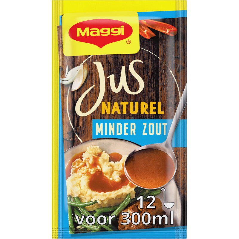 Een afbeelding van Maggi Jus naturel minder zout