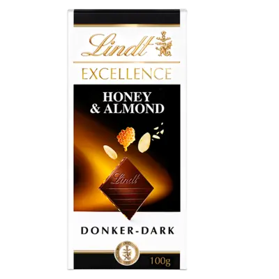 pdp-image-Lindt Excellence honing amandel pure chocolade