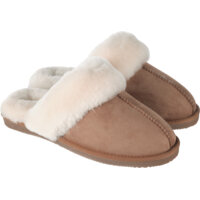 Een afbeelding van Greyhound Slof suede bruin maat 38-39