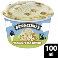 Ben & Jerry's Vanilla pecan brittle