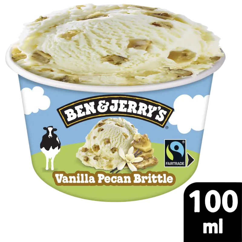 Ben & Jerry's Vanilla pecan brittle