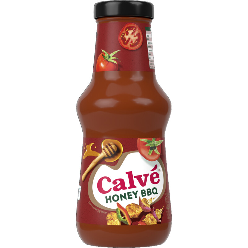 Een afbeelding van Calvé Honey BBQ saus