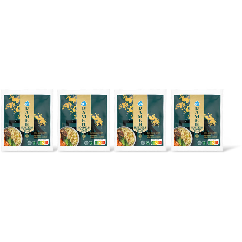 AH Ramen noedels kant en klaar 4-pack