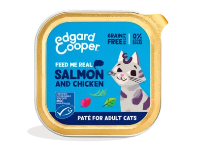 pdp-image-Edgard & Cooper Paté zalm en kip voor volwassen kat