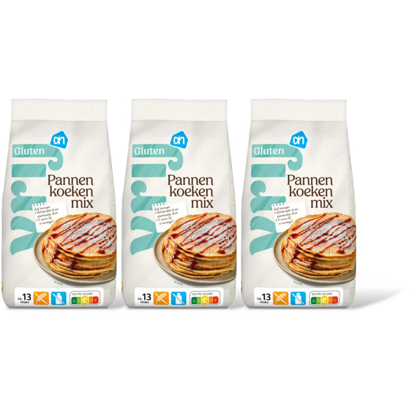 AH Glutenvrij Pannenkoekenmix 3-pack