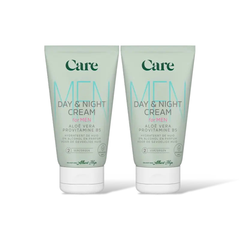 Care Men day & night cream 2-pack