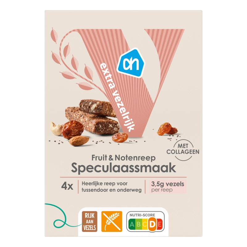 AH Fruit & notenreep speculaassmaak