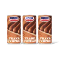 Unox Frankfurters 3-pack
