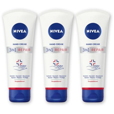 pdp-image-NIVEA 3in1 repair handcreme 24u hydratatie 3pk