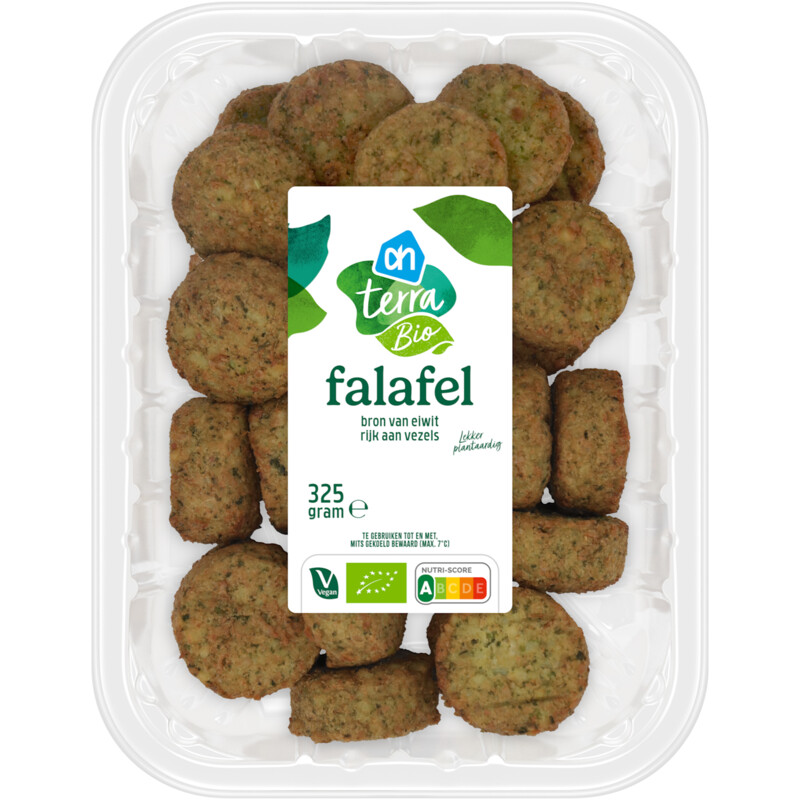 Een afbeelding van AH Terra Biologische falafel