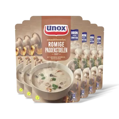 pdp-image-Unox Romige Paddenstoelensoep 6-pack