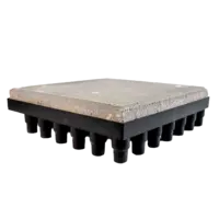 de Dakvergroeners Tegelbladvanger inclusief betontegel