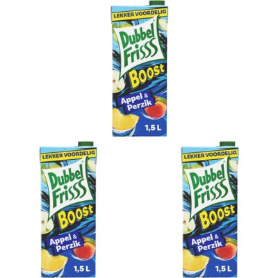 pdp-image-DubbelFrisss Boost Appel-Perzik 3-pack