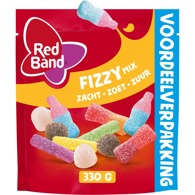 Een afbeelding van Red Band Fizzy mix voordeelverpakking