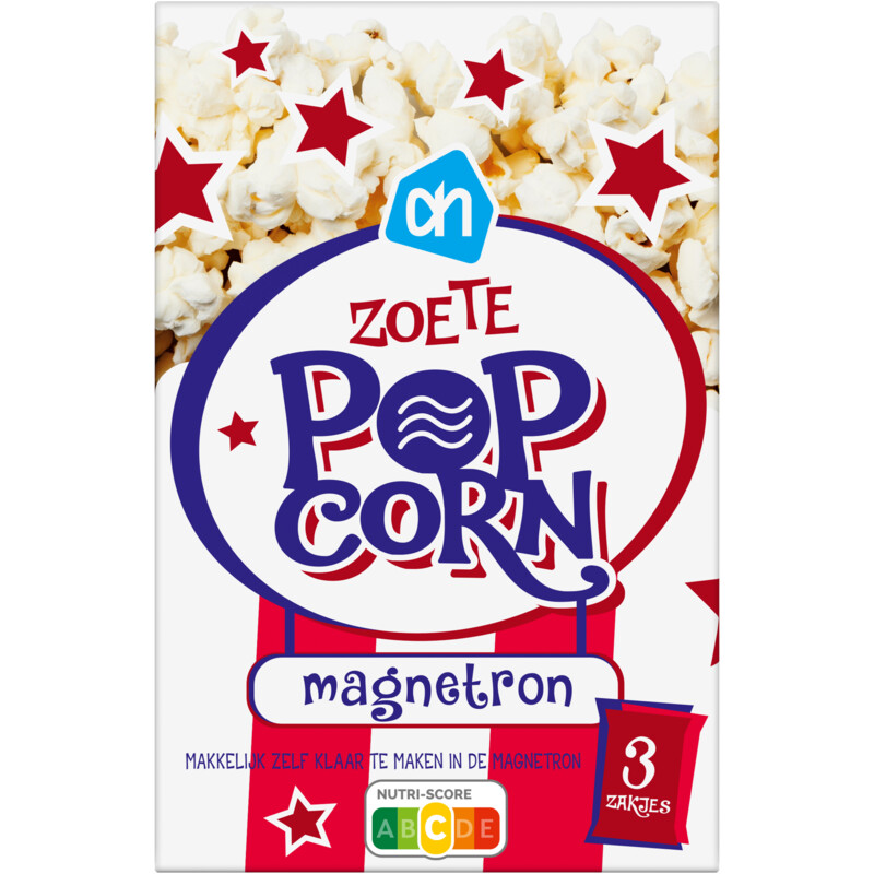 Een afbeelding van AH Magnetron Popcorn Zoet