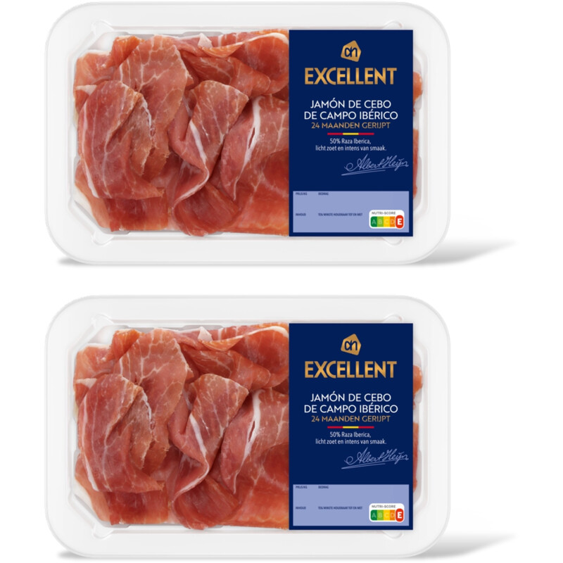 AH Excellent Jamon de cebo de campo Iberico 2-pack