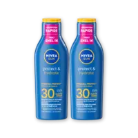 Nivea Sun Protect hydrate zonnecrÃ¨me spf30 2-pack