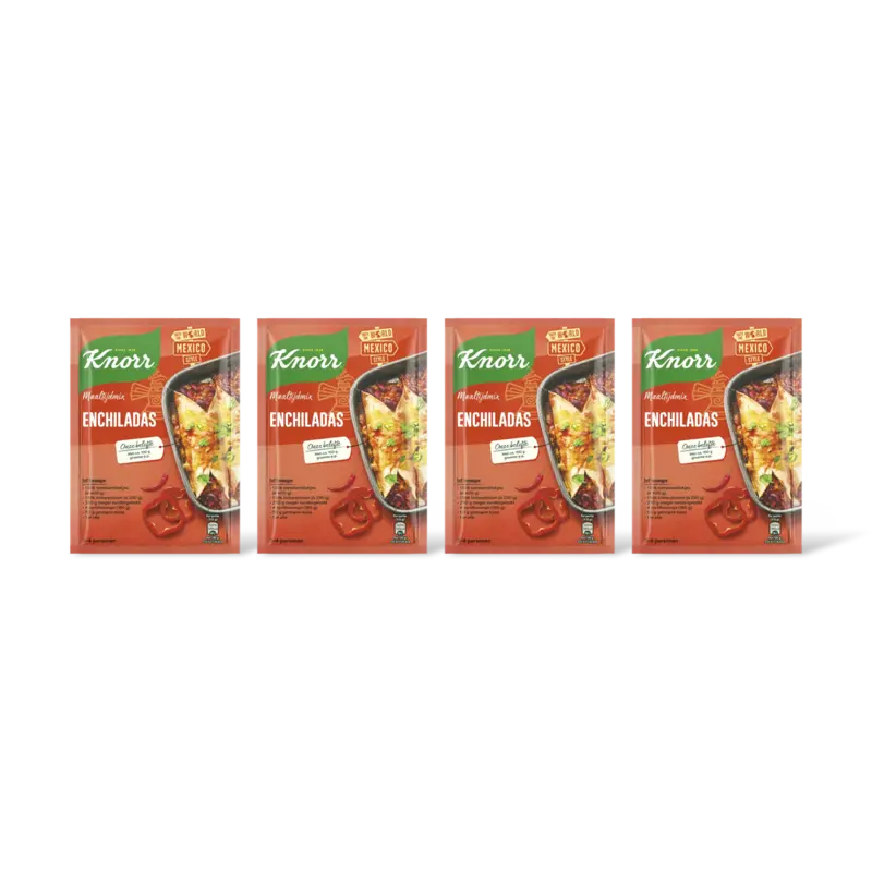Knorr Maaltijdmix enchiladas 4-pack