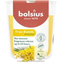 Bolsius True scents geurglas mimosa 8cm