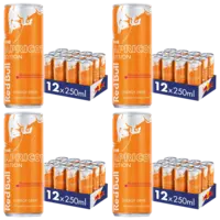 Red Bull Energy drink abrikoos-aardbei 4x 12-pack