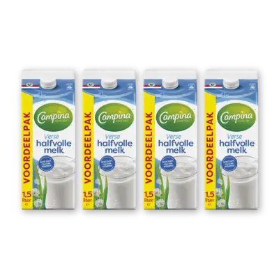 pdp-image-Campina Halfvolle melk voordeelverpakking 4-pack