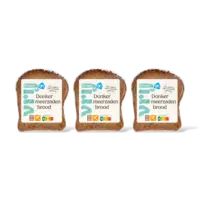 AH Glutenvrij Brood donker meerzaden half 3-pack