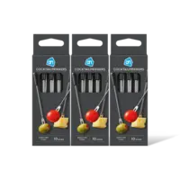 AH Cocktailprikkers roestvrijstaal 3-pack