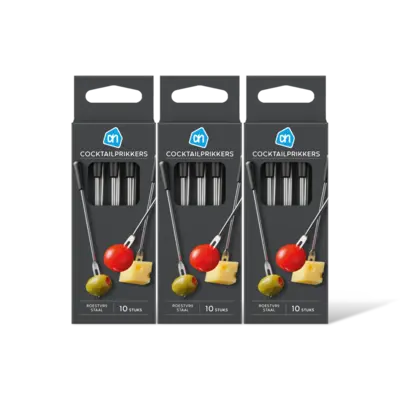 pdp-image-AH Cocktailprikkers roestvrijstaal 3-pack