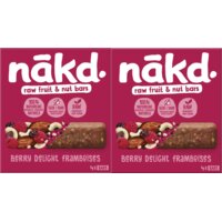 Nakd Berry delight bars 2-pack