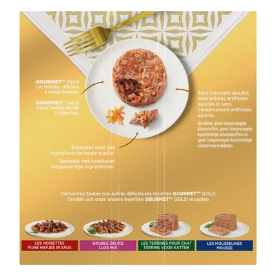 pdp-image-Gourmet Gold hartig torentje met kip rund lam