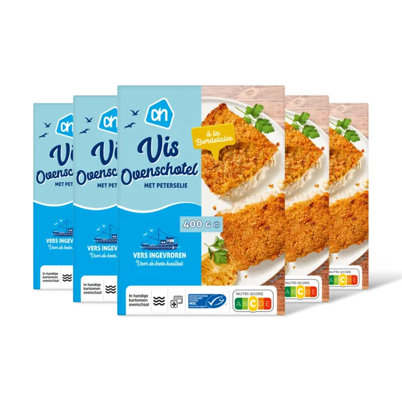 Vis ovenschotel met peterselie 5-pack