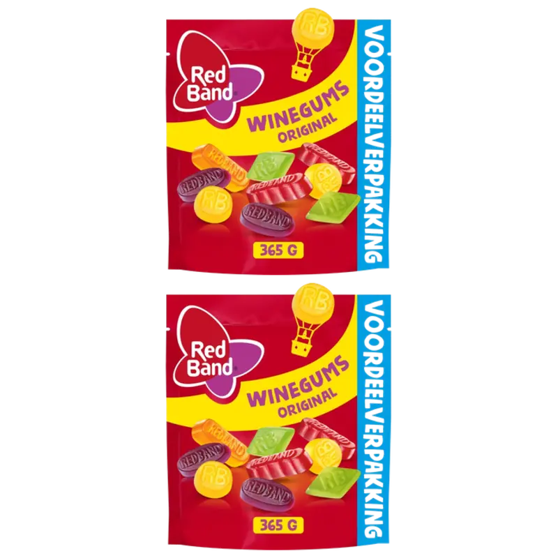 Red Band Winegums original vvp 2-pack