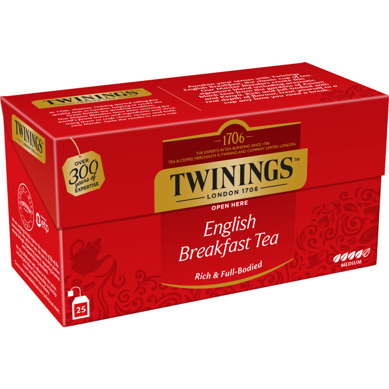 Een afbeelding van Twinings English breakfast