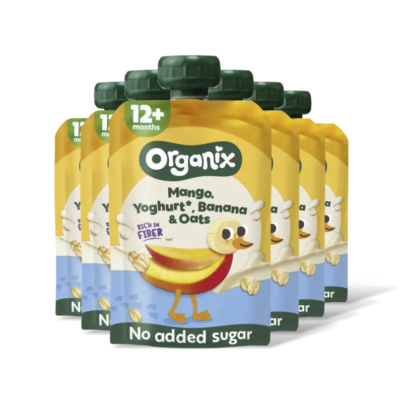 Nutri fiber mango/yoghurt/banan 12m+ 6pk