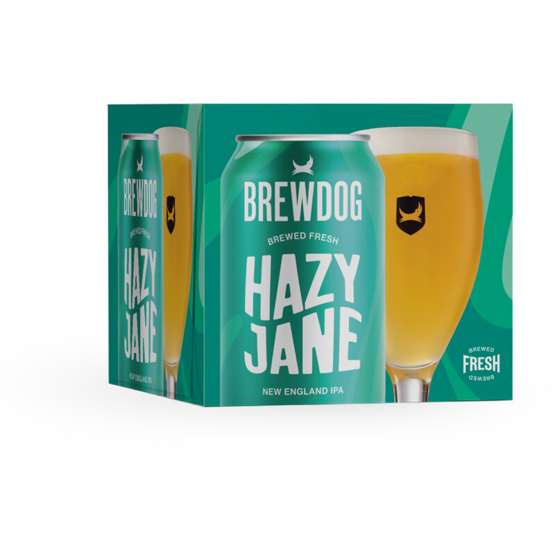 Een afbeelding van BrewDog Hazy jane 4-pack